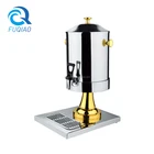Good Quality Stainless Steel Coffee Urn for Hotel Buffet in Gold Color