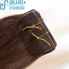 Double Drawn Colorful Tape Hair Extensions Top Quality PU Brazilian Remy Hair