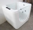 New Born Baby Swimming Training Pool Acrylic Thermostat Baby Bathtub