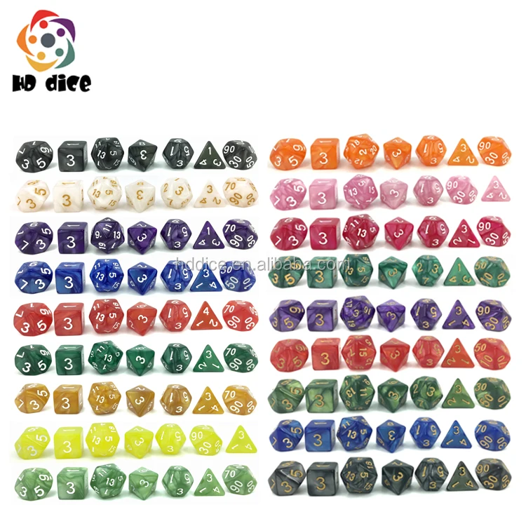 game dice set