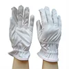 White Microfiber Cleaning Gloves for Clean Room