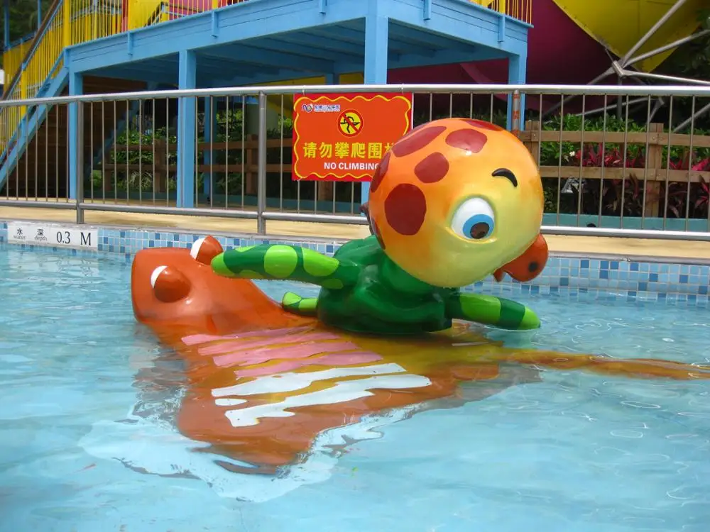 Qingfeng carton fair rainbowmushroom spray water park mushroom water splash water park for swimming pool