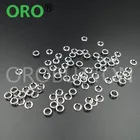 Shining-coating golden simple metal prong ring snap button