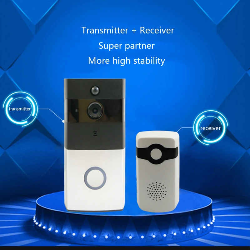 IP Door Camera Eye Catching Wireless Digital Doorbell 720P WiFi Video Doorphone