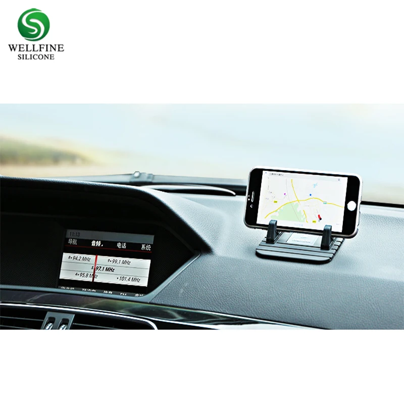 Silicone car vent phone holder anti-slip mount phone holder