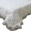 New Design White Lace Bedcover Velvet Bedding Sets