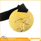 Zhongshan professional crafts supplier custom souvenir medal gold running medal