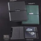 Art paper custom made bulk spiral lock leather diary notebook with magnetic Flip logo note book journal