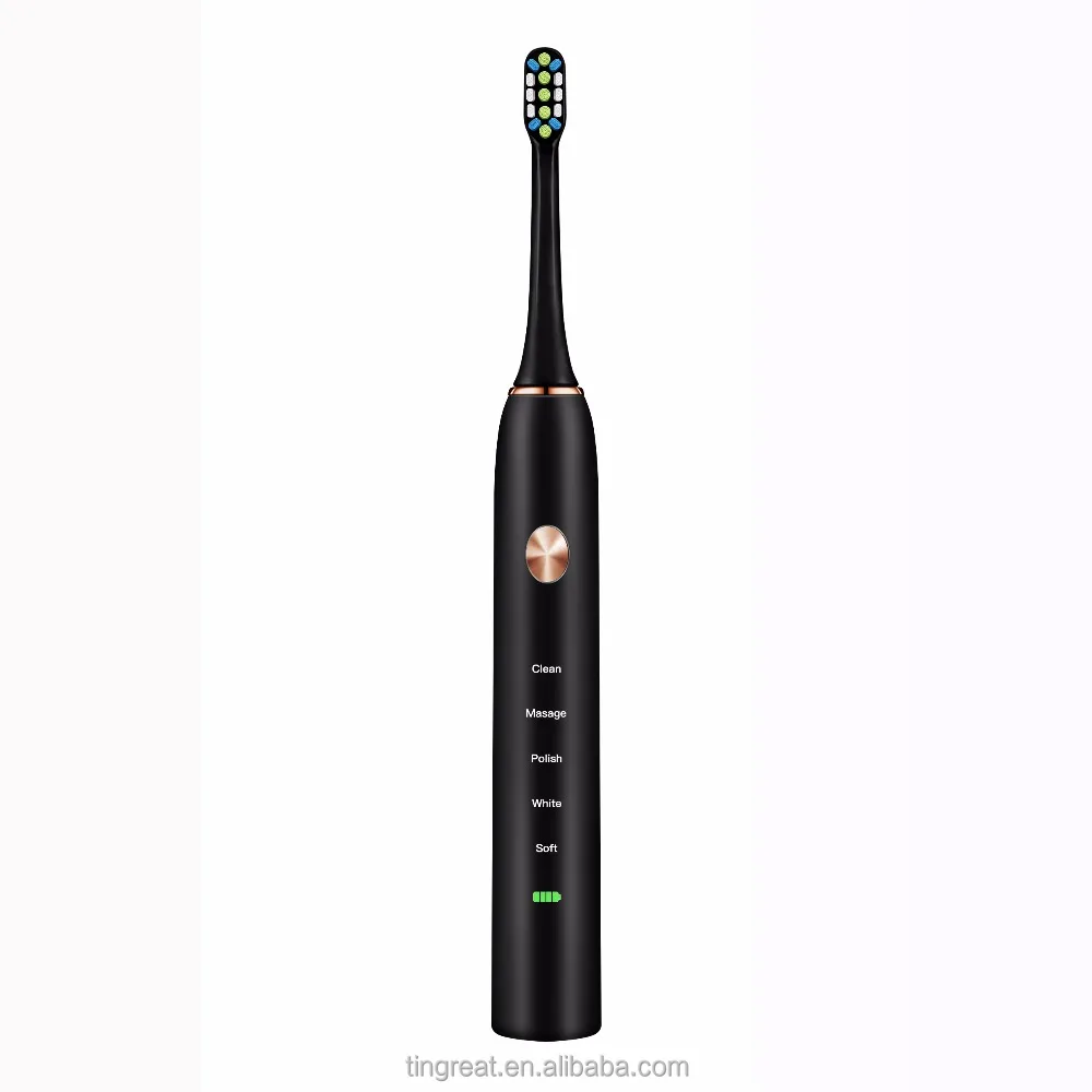 Oral Hygiene Ultra High Powered Rechargeable Electric Ultrasonic Toothbrush