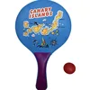 Beautiful cartoon design wood beach tennis racket/bat/paddle can be customized