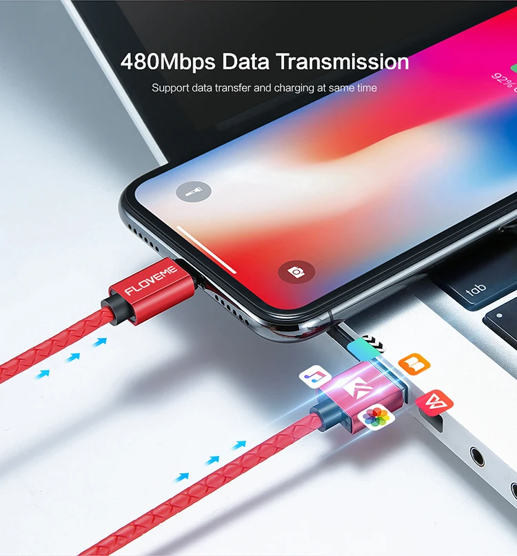 3 in 1 Power USB C Magnetic Charging Cable Data Lade Kabel Micro USB FOR iPhone - ANKUX.COM