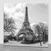 Factory price light up Eiffel Tower wall painting,pairs led canvas prints