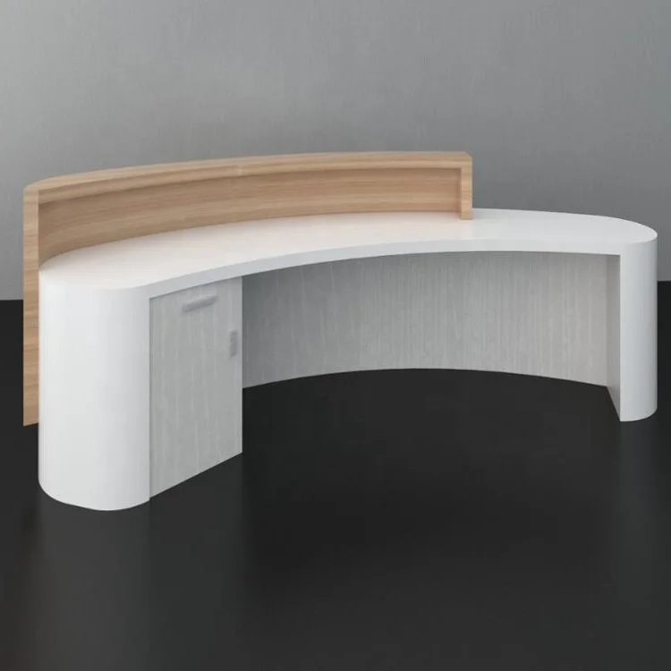 Counter Height Reception Desk Red And White Office Reception Desk