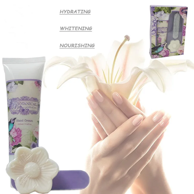 high quality hand cream bath gift set for women