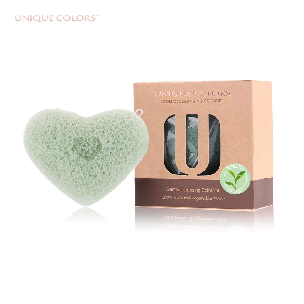 Liya Beauty Factory Wholesale Green Tee Facial Cleansing Konjac Sponge 100% Natural Konjac, Oem any colors
Liya Beauty Factory Wholesale Green Tee Facial Cleansing Konjac Sponge 100% Natural Konjac, Oem any colors