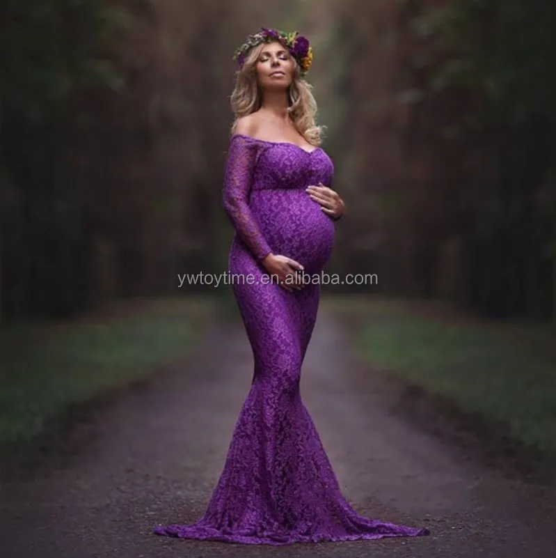 Purple Lace Maternity Dress Maternity Gown Dress Pregnant Photography Dresses, Burgundy;white;purple;green
Purple Lace Maternity Dress Maternity Gown Dress Pregnant Photography Dresses, Burgundy;white;purple;green