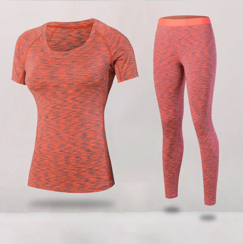 2PCS PACK New Yoga Fitness Tight Women Wick Workout Gym Clothes Running Pants Compression T-shirt Tracksuits Yoga Sport Suits
2PCS PACK New Yoga Fitness Tight Women Wick Workout Gym Clothes Running Pants Compression T-shirt Tracksuits Yoga Sport Suits