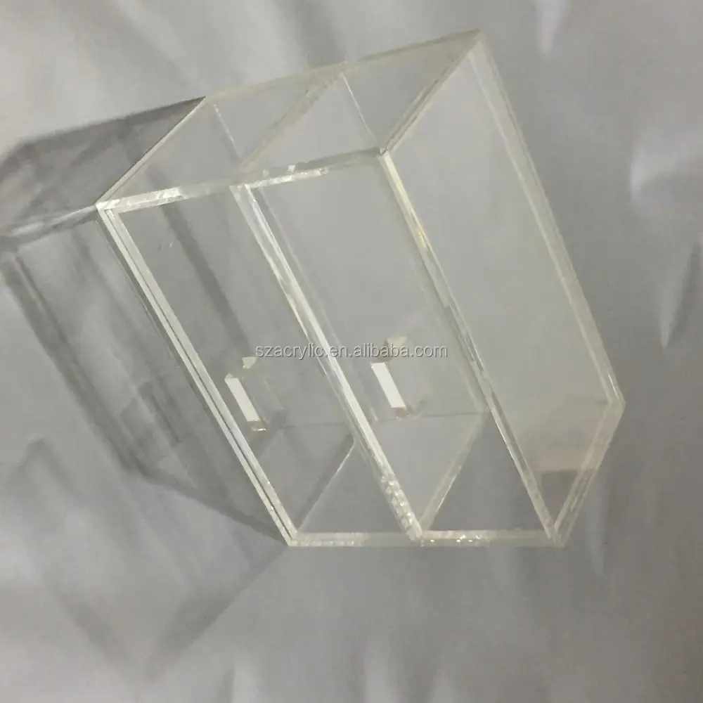 Clear Acrylic 2 Drawer Dividers Drawer Organizers Storage Box
