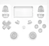 For PS4 Clear Buttons Replacement Controller Full Buttons Custom Mod Kit Set For PS4 Controller