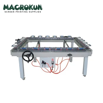 screen printing mesh tension stretcher/screen stretching machine