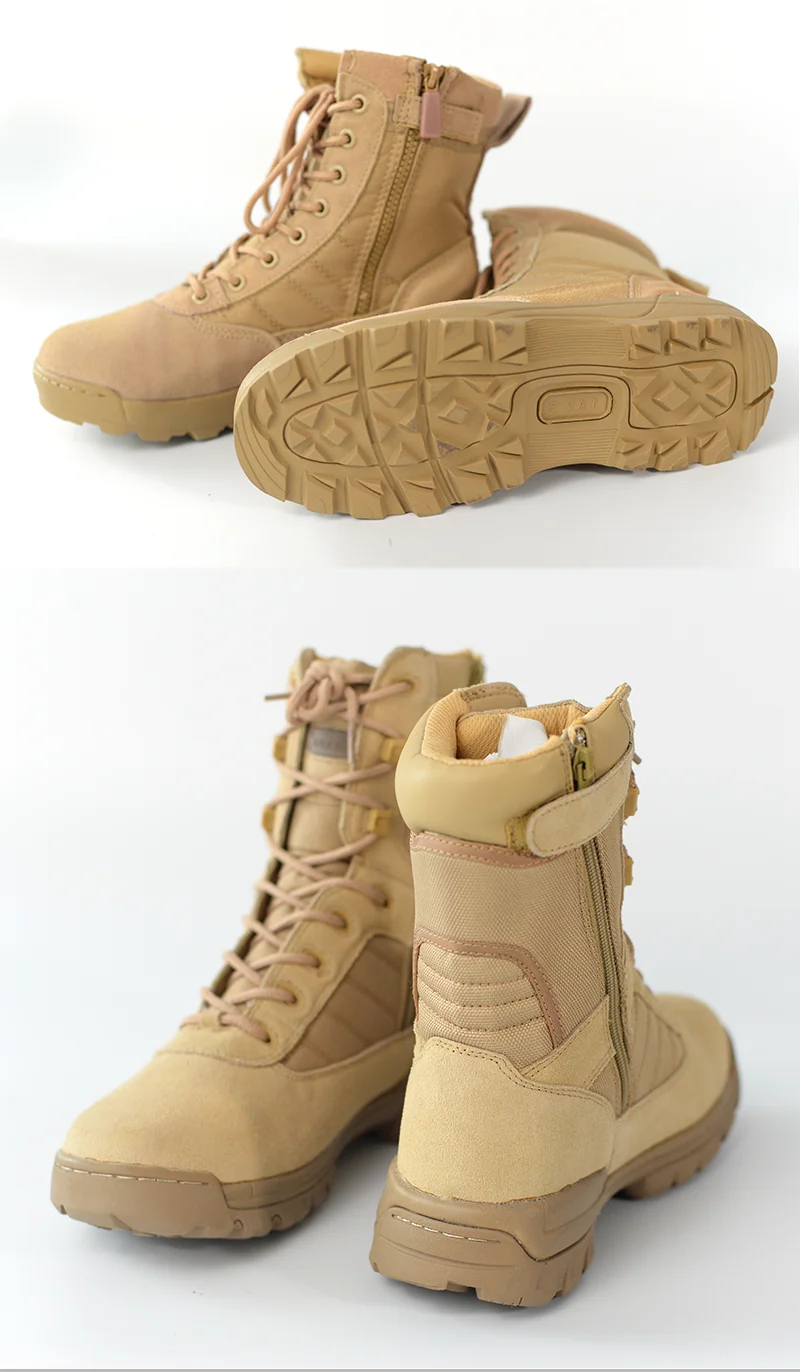 所有行业  安全防护  警军用品  靴子  沙漠军事训练靴 是士兵在战斗