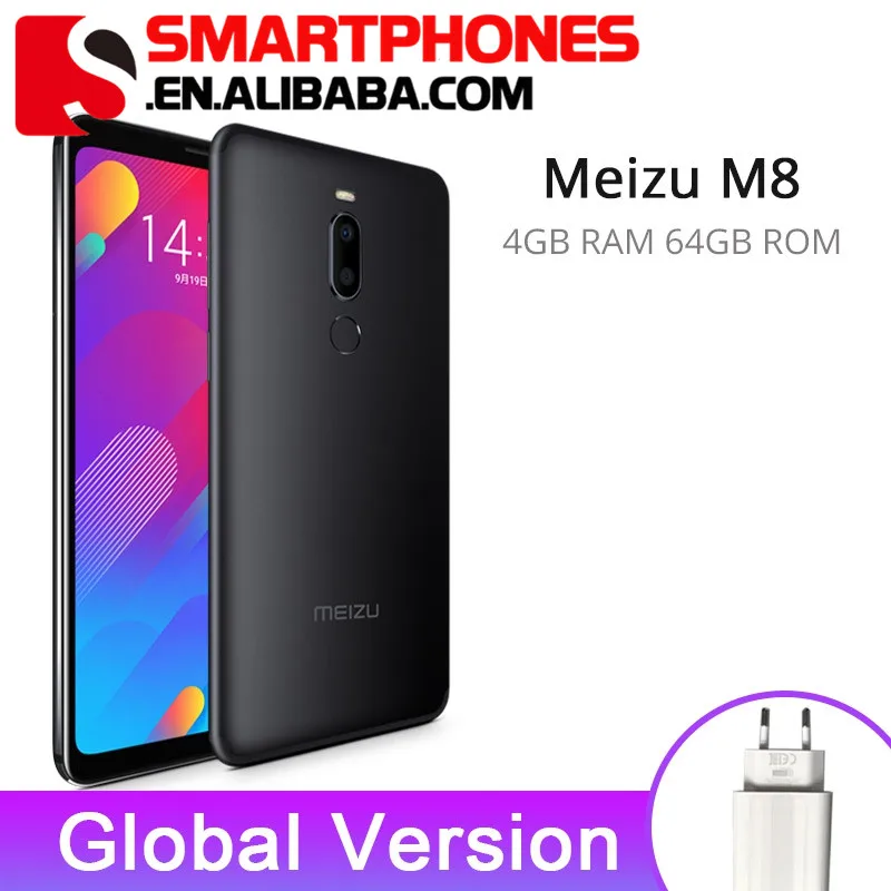 

Global Version Meizu M8 4GB 64GB Mobile Phone Helio P22 Octa Core 5.7'' Screen Dual Rear Camera 3100mAh Fingerprint, N/a