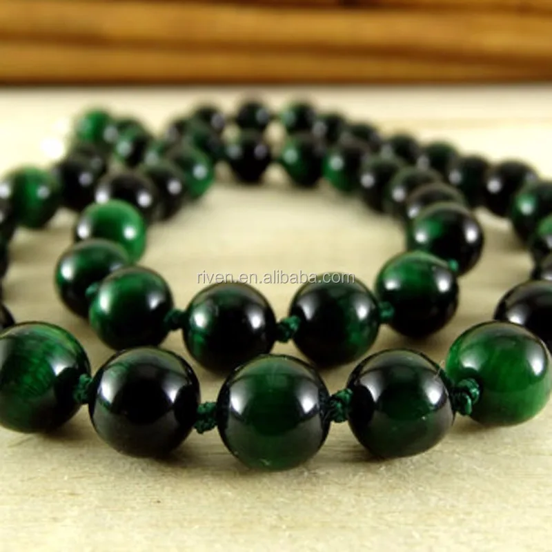 Mens necklaces mens gift for him tiger eye necklace for men bead necklace mens jewelry gemstone necklace green necklace mens stone necklace.jpg