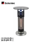 The Best and cheapest portable outside home garden table top led lighting with infrared patio heater