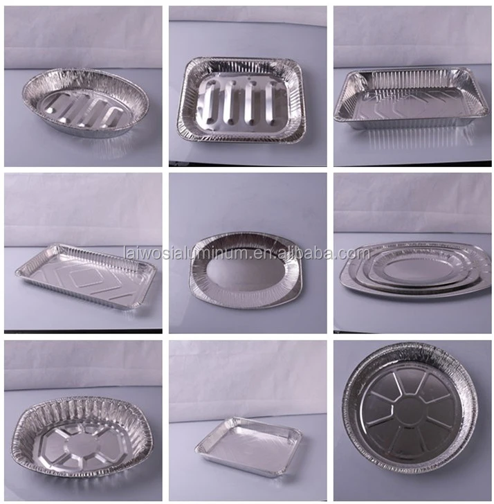 round aluminium bakeware with lid