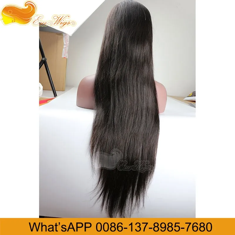 High quality brazilian human hair lace wigs top silk based full lace wig 