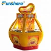 hot sale kids coin operated arcade electronic lottery gold fort prize coin pusher game machine