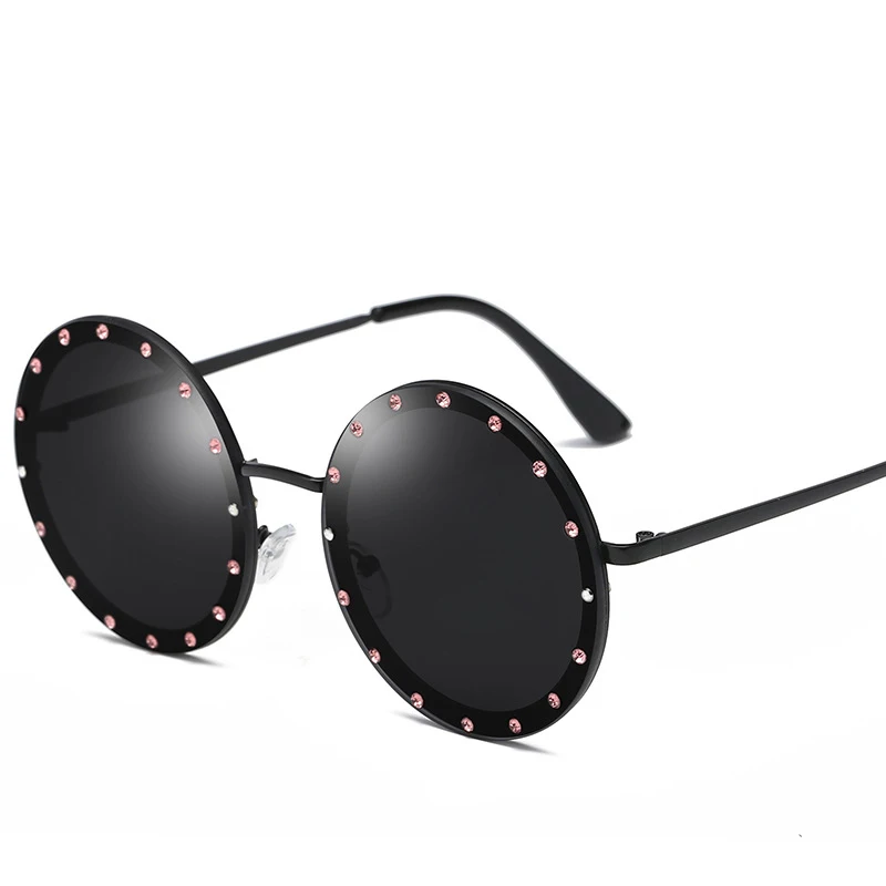 Luxury Round Crystal Decorative Sunglasses Women New 2019 Custom Sunglasses Rhinestone Sun Glasses (KSG021), 7 colors
Luxury Round Crystal Decorative Sunglasses Women New 2019 Custom Sunglasses Rhinestone Sun Glasses (KSG021), 7 colors