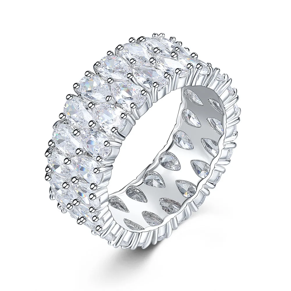 Full Water Drop Pattern White Cubic Zircon Rings for Women Crystal Rhinestone Ring Fashion Jewelry US SIZE 6~9
Full Water Drop Pattern White Cubic Zircon Rings for Women Crystal Rhinestone Ring Fashion Jewelry US SIZE 6~9