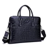 2019 Gionar Quality Online Shopping Crocodile Embossed Pattern Genuine Leather Briefcase Men's Alligator Pattern Handbag