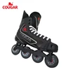 high quality 4 PU wheels made in china team competition roller inline skates hockey