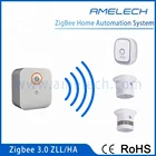 wireless zigbee ha home automation security door alarm system