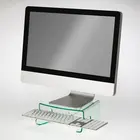 Premium Acrylic Perspex Acrylic iMac Monitor Riser & Keyboard Stand