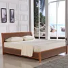 Latest double bed designs Natural Rattan Bed Sets Double French rattan bed