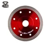 4" 4/5" inner hole washer 16mm 105x20x10x1.4mm hot pressed X shape turbo diamond saw blade for ceramic porcelain marble tiles