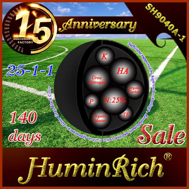 "huminrich" insoluble 140 days slow release carbogold