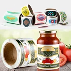 Adhesive Private Glass Jar Packaging Sticker,Waterproof Food Label