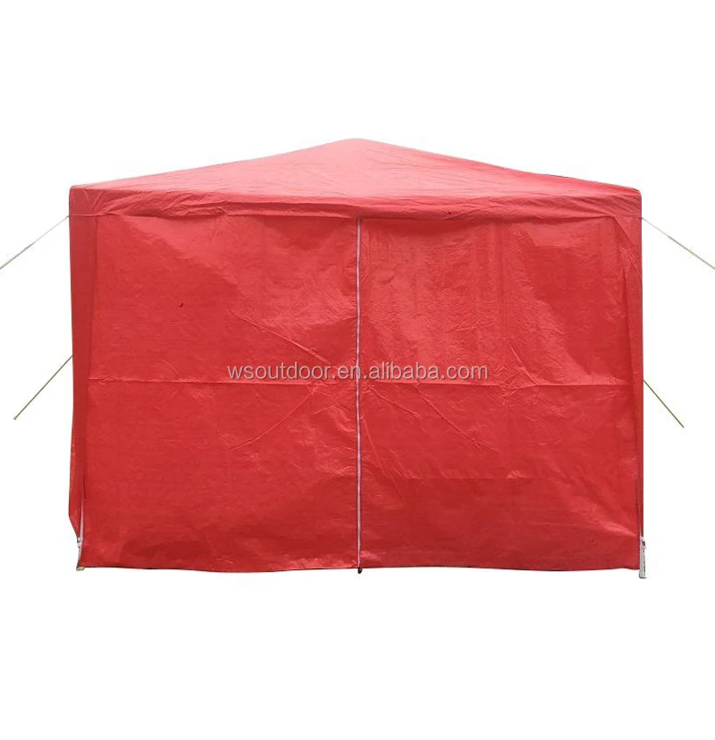 wholesale, 10'x10' red party tents, garden gazebo, wedding canopy with cheap price