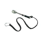 Tool Lanyard with Single Carabiner and Adjustable Loop End