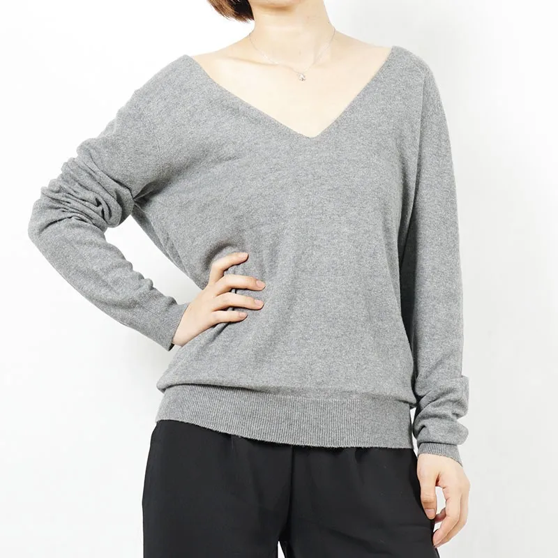 Light V neck casual basic knitting sweater for women, Any color is available/color as photo for samplings
Light V neck casual basic knitting sweater for women, Any color is available/color as photo for samplings