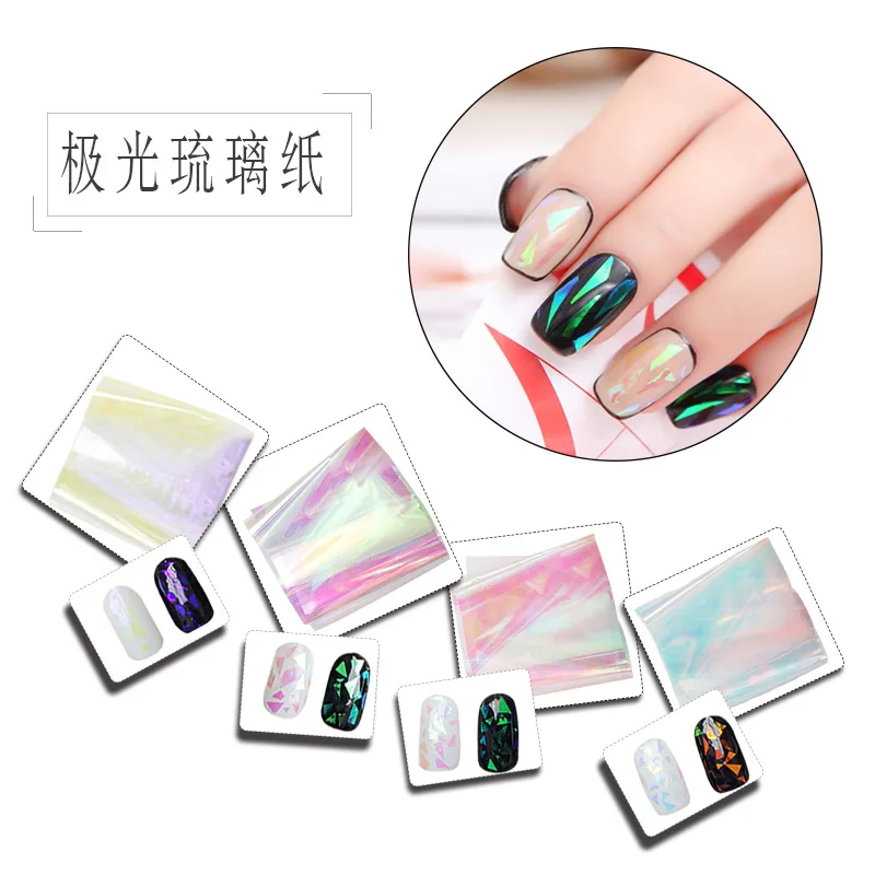 Hot sale DIY colored glass pieces special transfer foil for nail art decoration, Picture
Hot sale DIY colored glass pieces special transfer foil for nail art decoration, Picture