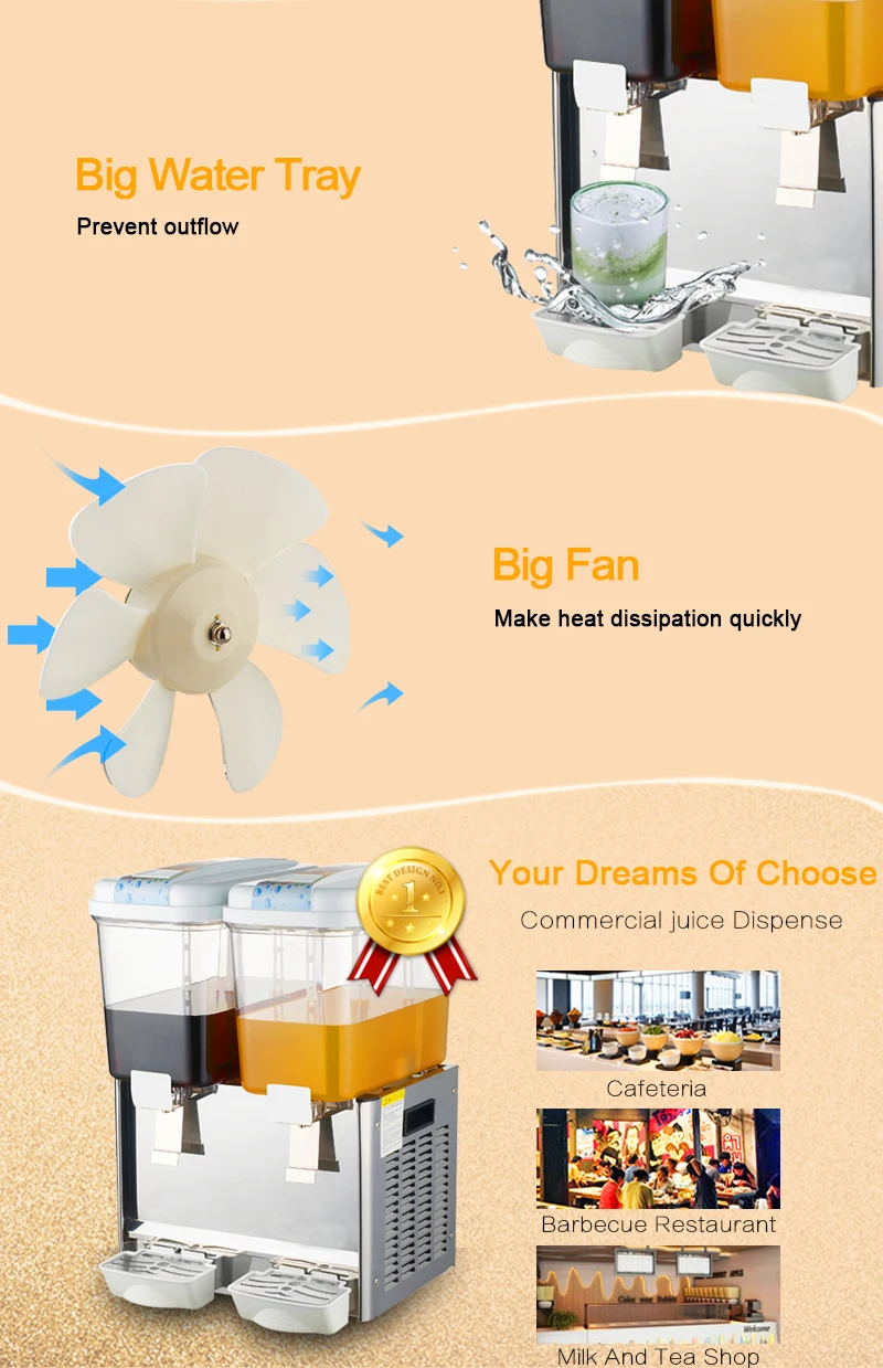 Large Capacity 18liter Juice Dispensing Machine Buy Hot Sale Juice