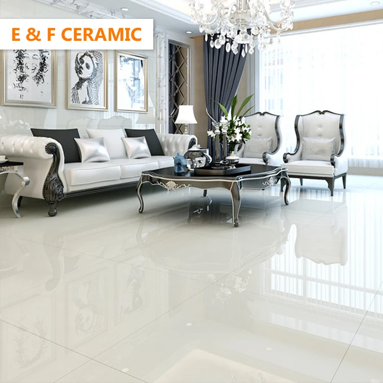 800 x 800毫米 600 600 客厅纳米超纯白色抛光釉瓷瓷砖