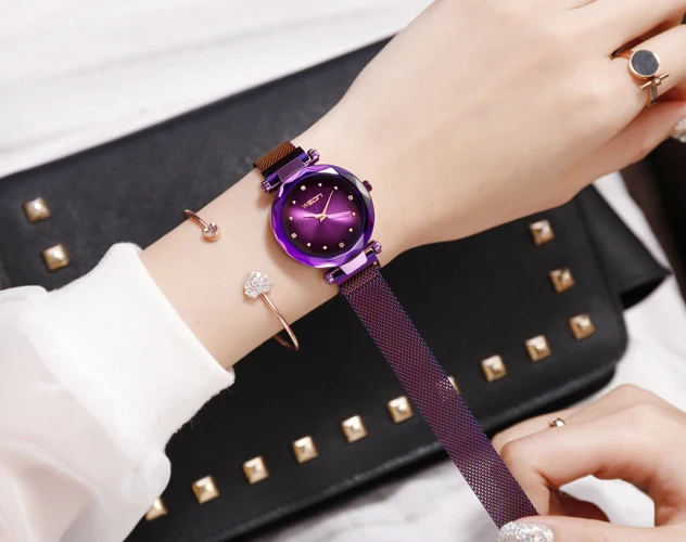 ST 225 women's watches Fashion Watches Women Steel for women sky starry special design magnet buckle watch HOT WATCH
ST 225 women's watches Fashion Watches Women Steel for women sky starry special design magnet buckle watch HOT WATCH