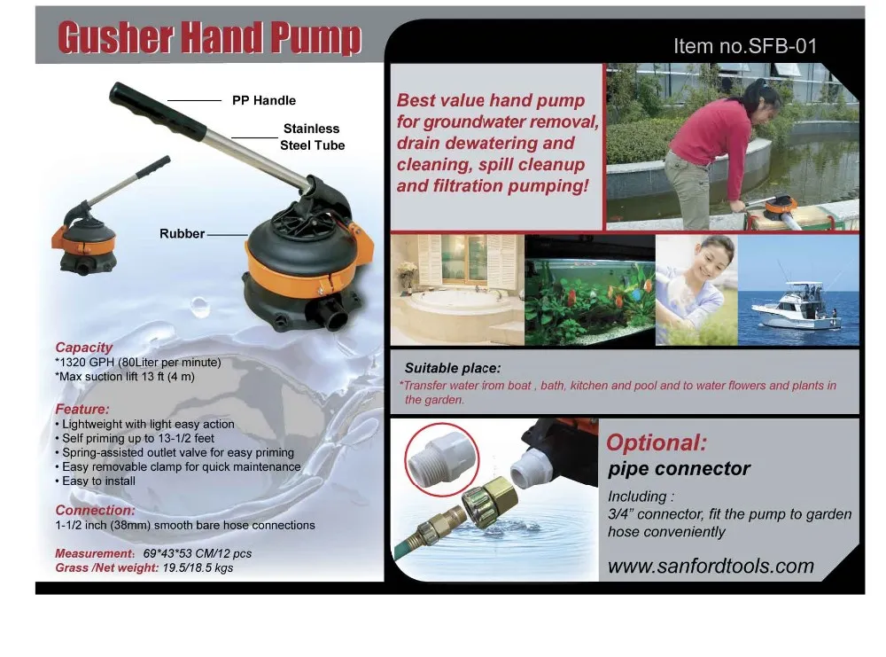 Water Pump flyer