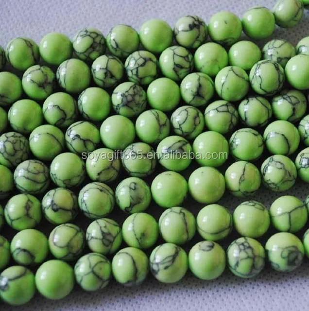 green turquoise beads photos